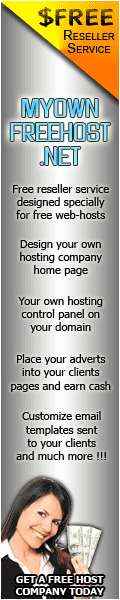 Free Hosting Company, Free Reseller Service